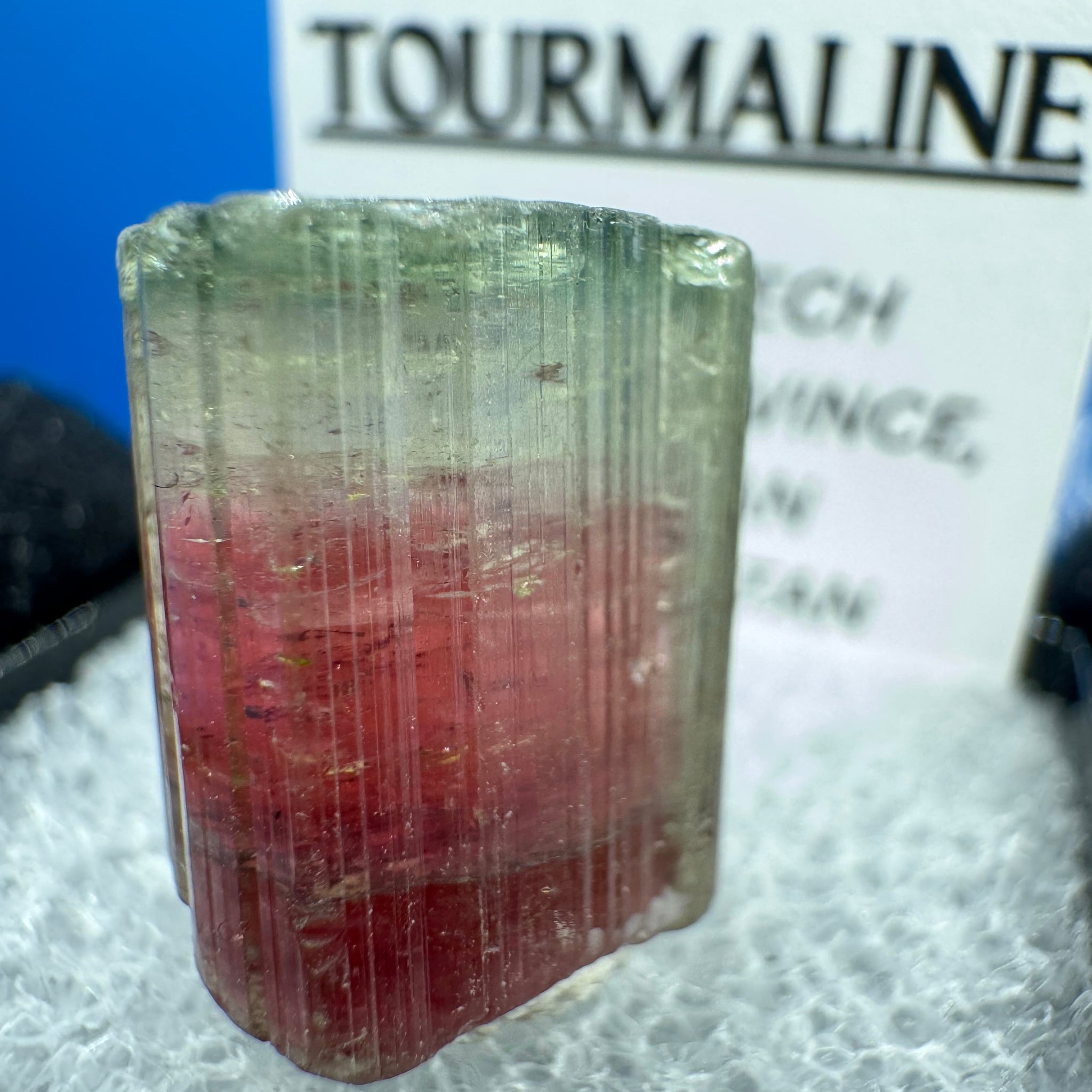 Watermelon Tourmaline Crystal - 4g
