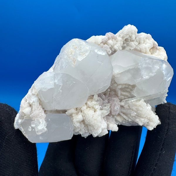 Quartz and Tourmaline Specimen - 356g