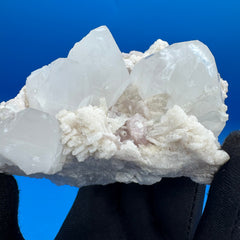 Quartz and Tourmaline Specimen - 356g