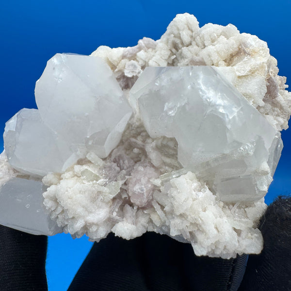 Quartz and Tourmaline Specimen - 356g