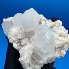 Quartz and Tourmaline Specimen - 356g