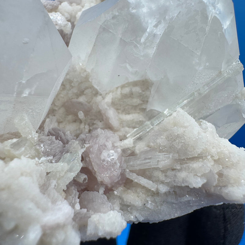 Quartz and Tourmaline Specimen - 356g