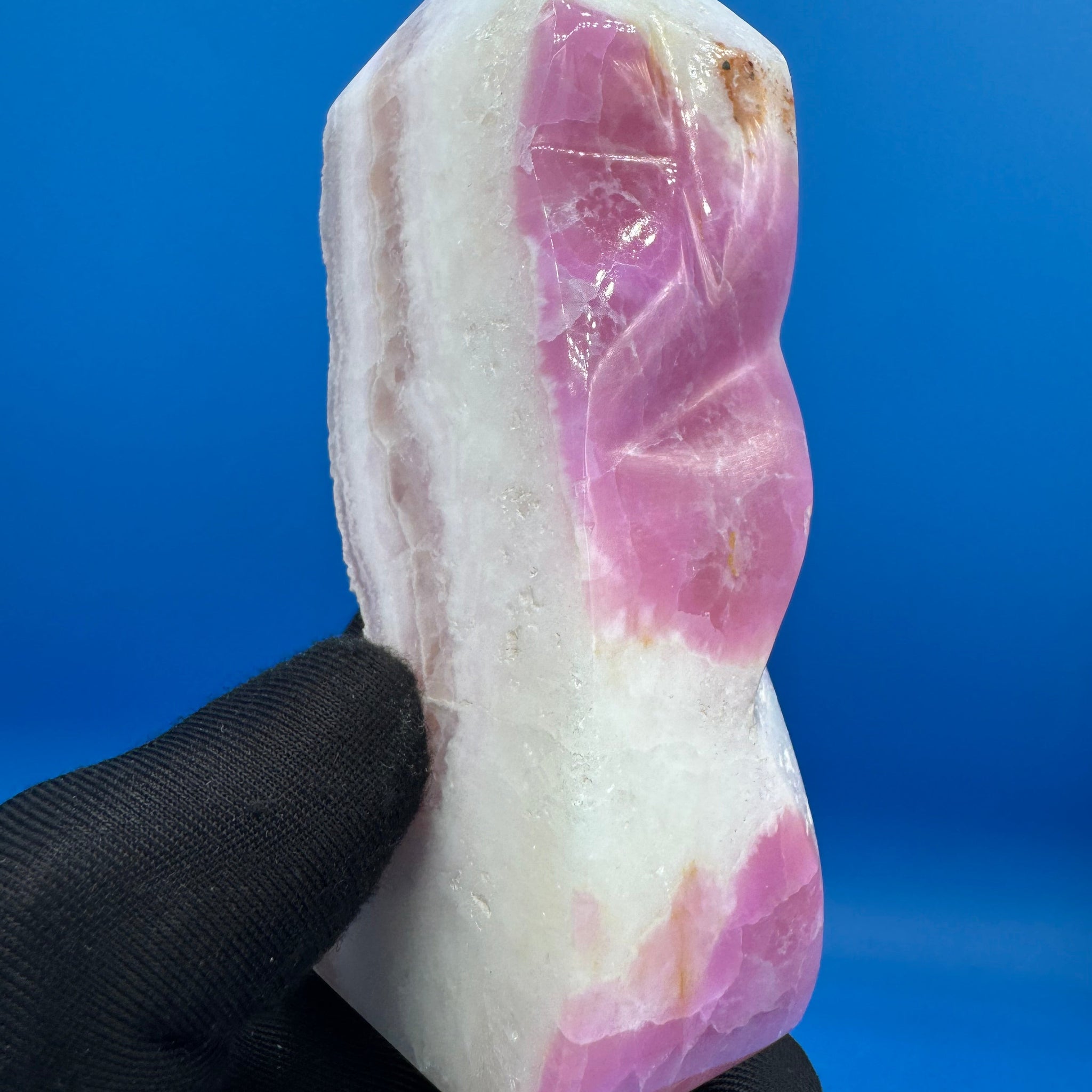 Pink Aragonite Freeform - 316g