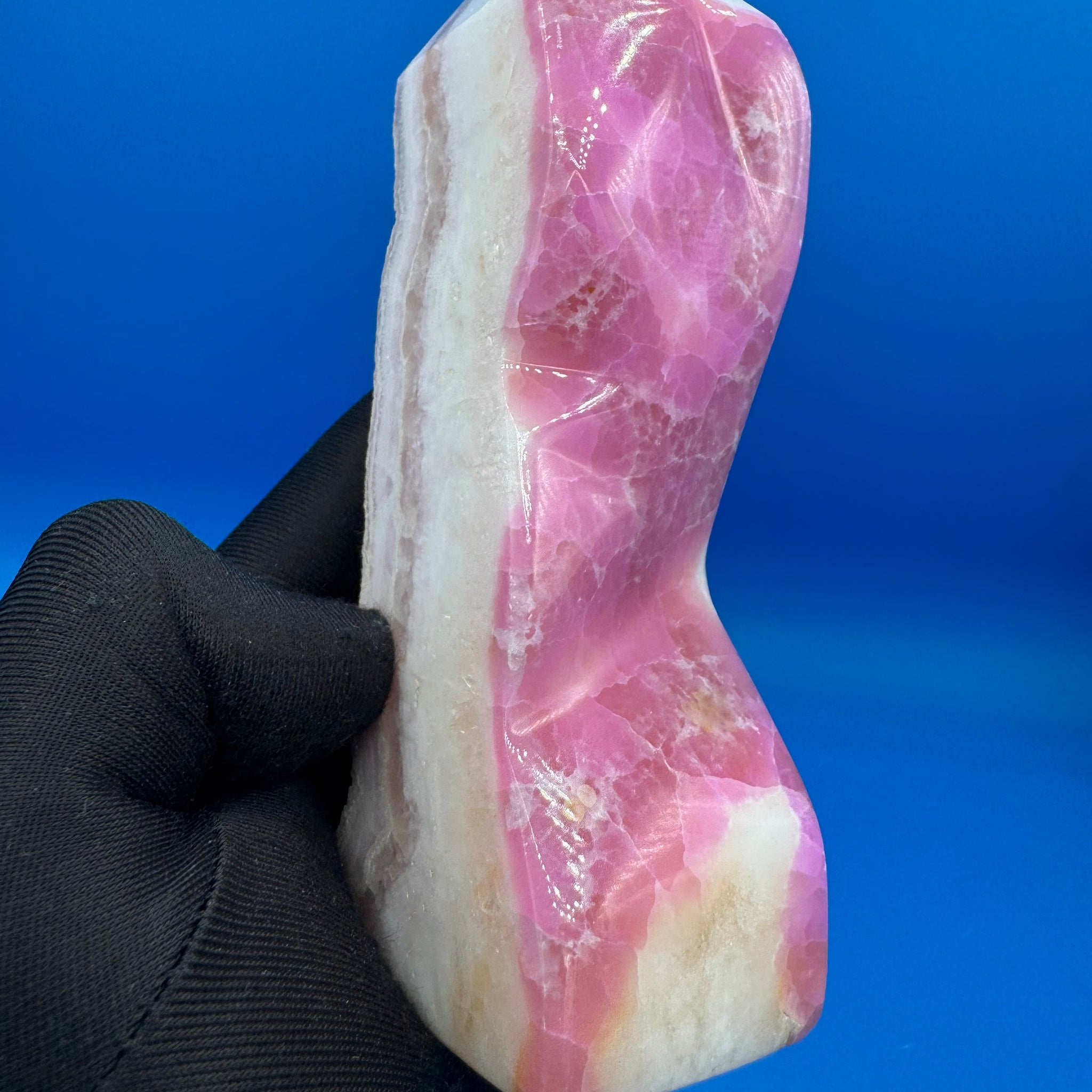 Pink Aragonite Freeform - 449g