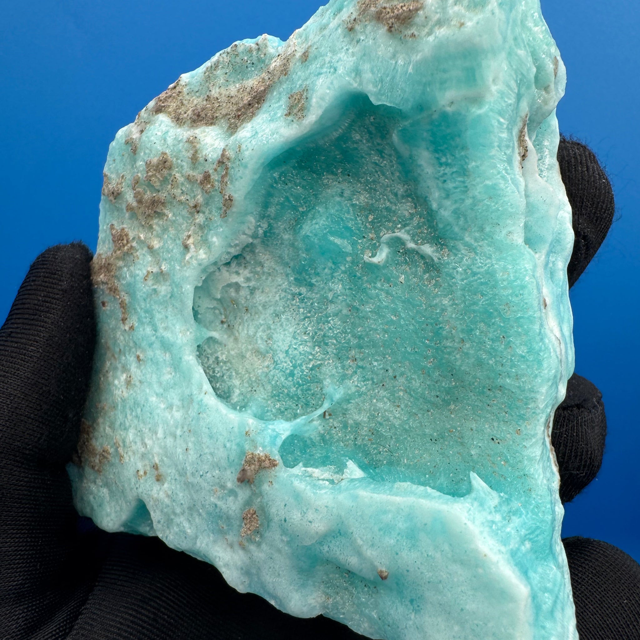 Blue Aragonite Specimen - 344g