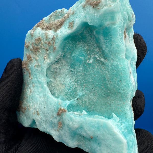 Blue Aragonite Specimen - 344g