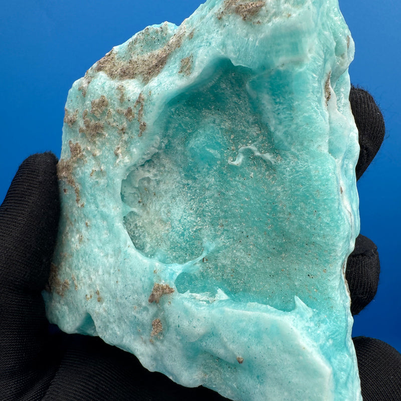 Blue Aragonite Specimen - 344g
