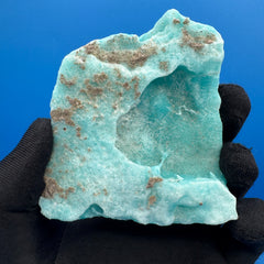 Blue Aragonite Specimen - 344g
