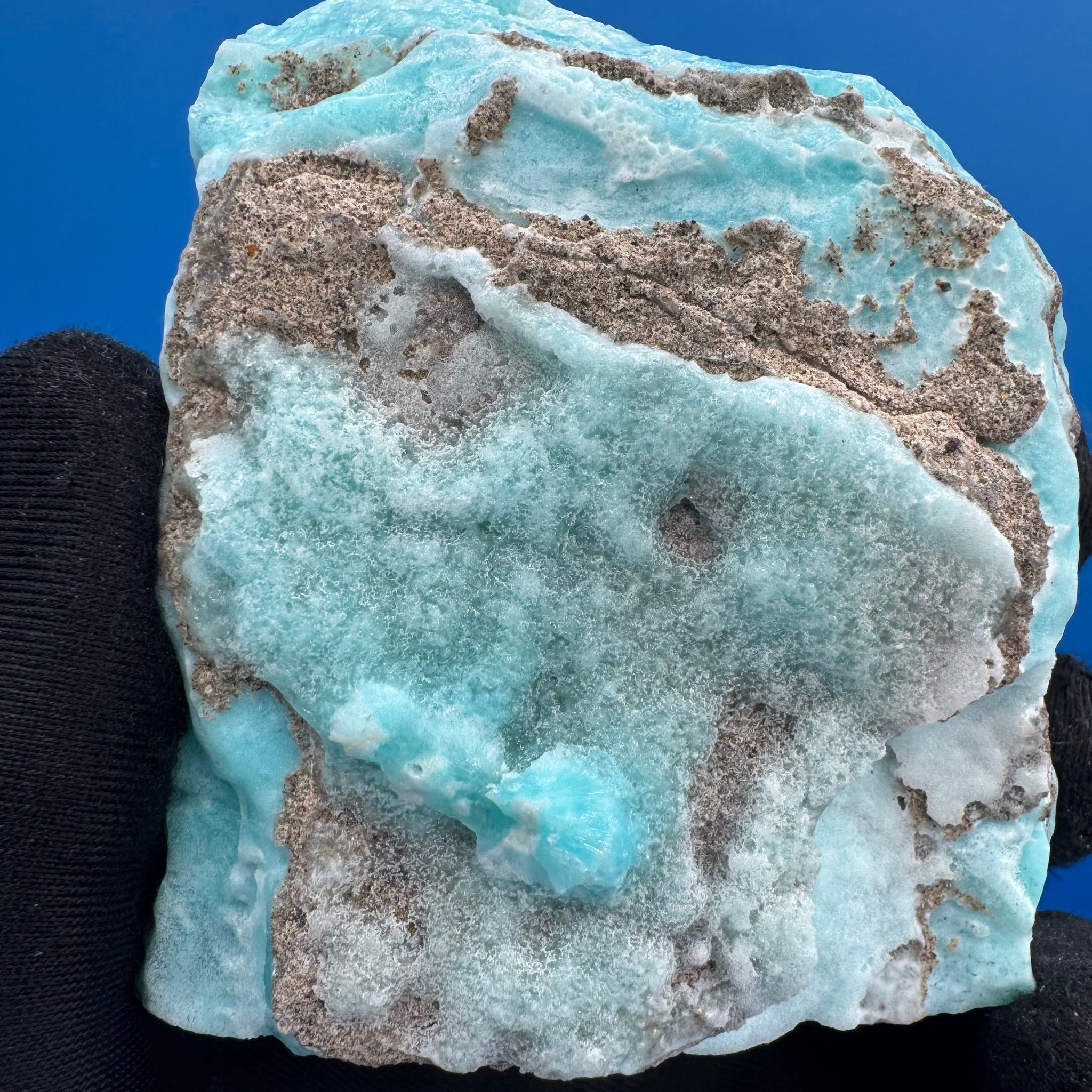 Blue Aragonite Specimen - 344g