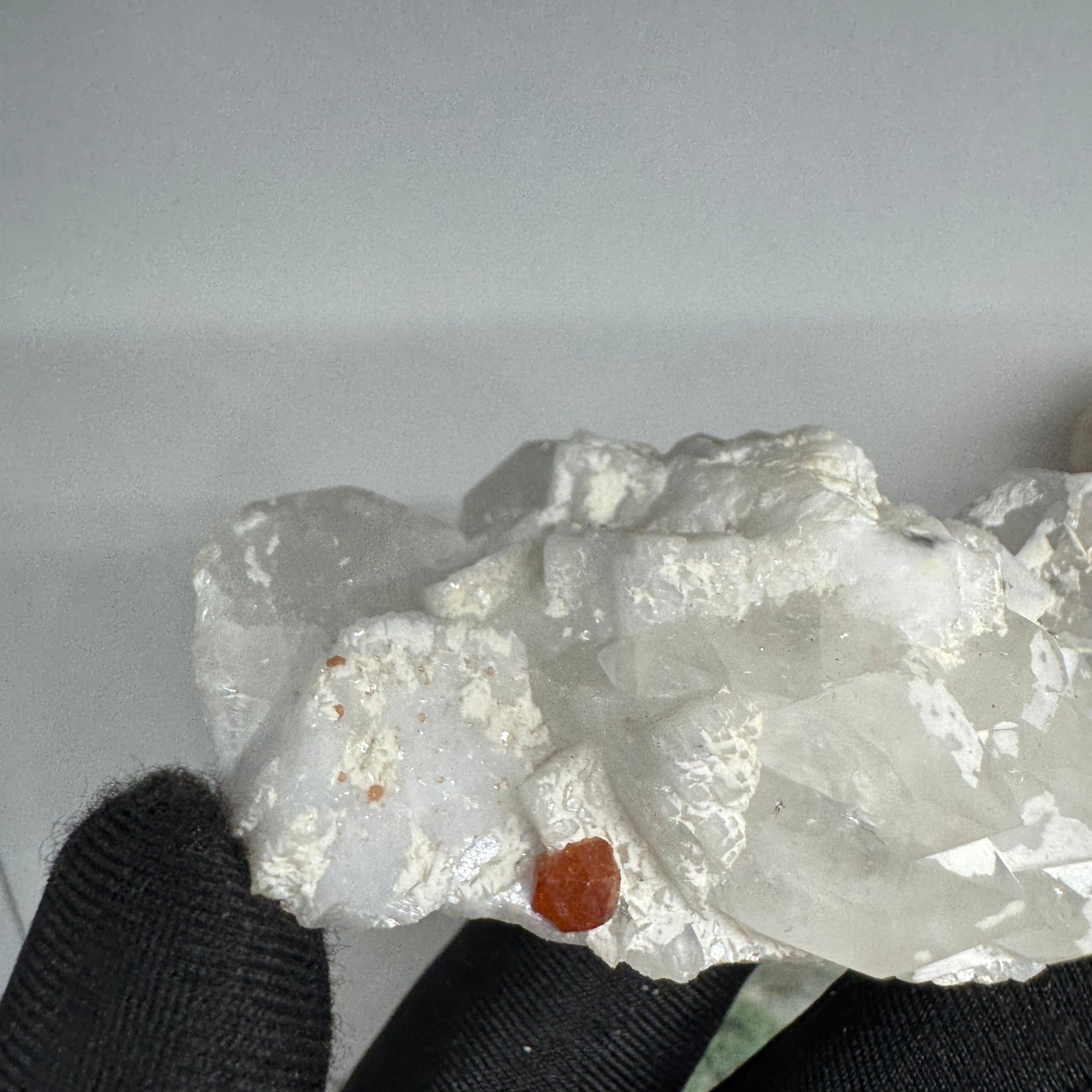Garnet and Quartz Specimen - 82g