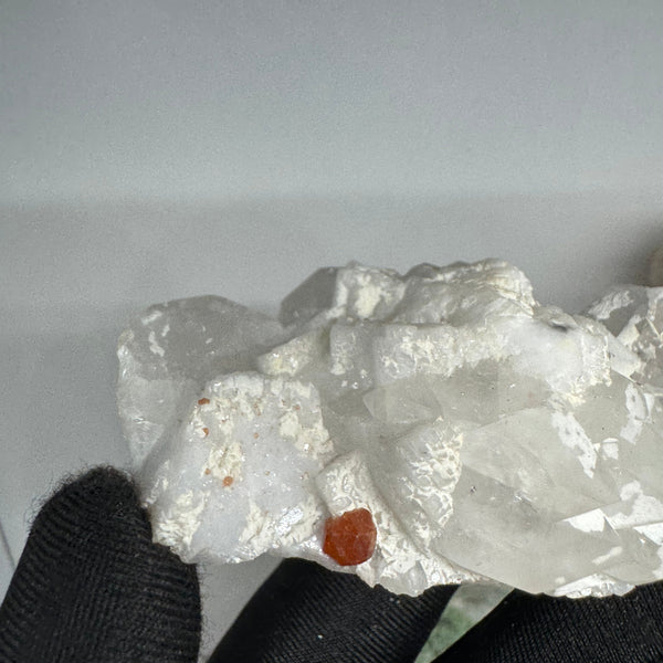 Garnet and Quartz Specimen - 82g