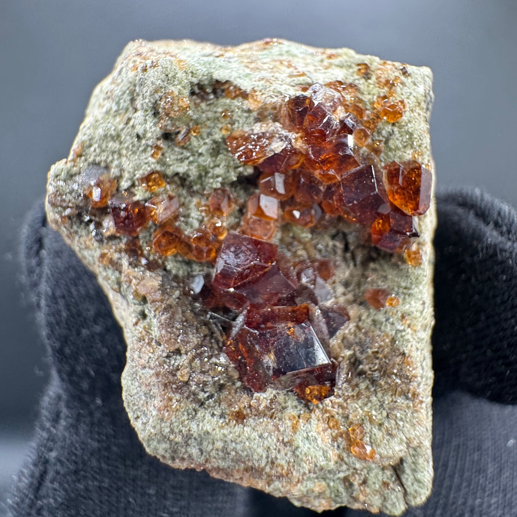 Red Garnet Specimen - 44g
