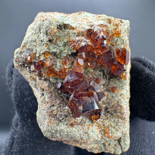Red Garnet Specimen - 44g