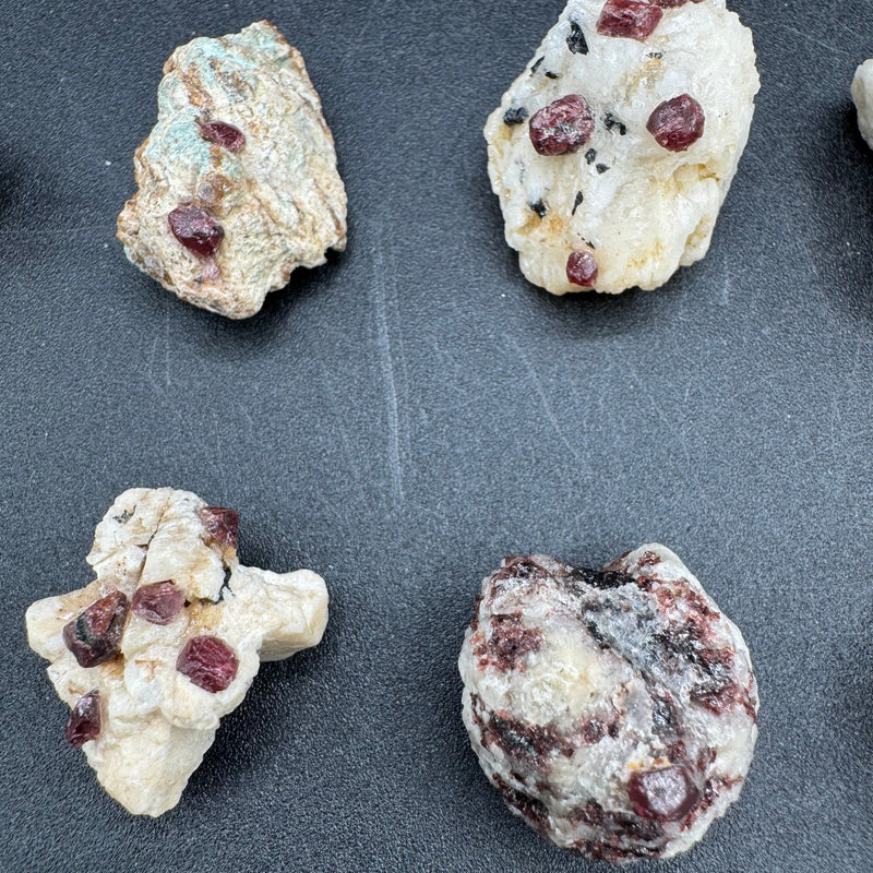 10pc Garnet Lot - 169g