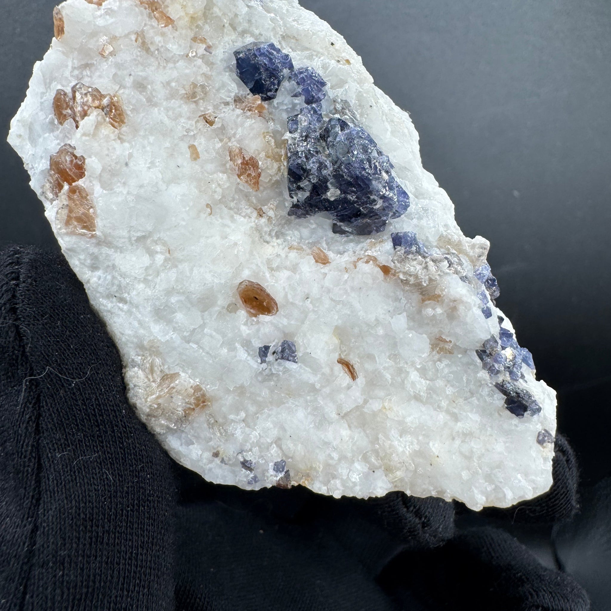 Blue Spinel Specimen - 227g