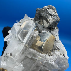 Pyrite and Quartz Specimen - 200g