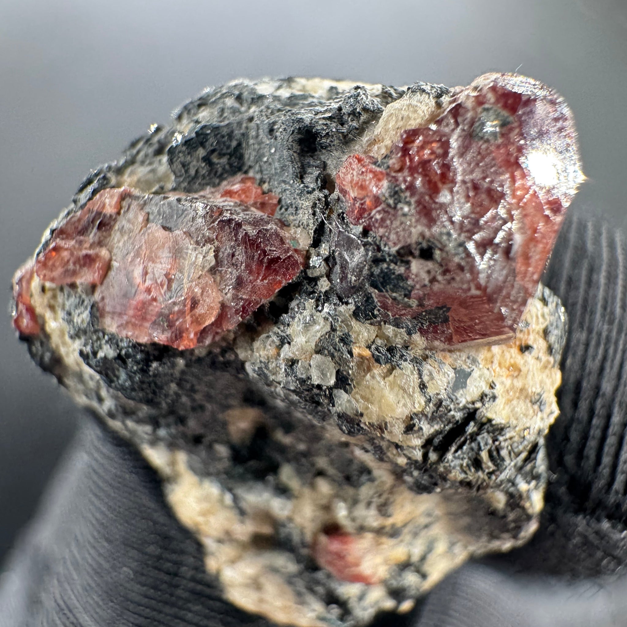 Red Zircon Specimen - 13g