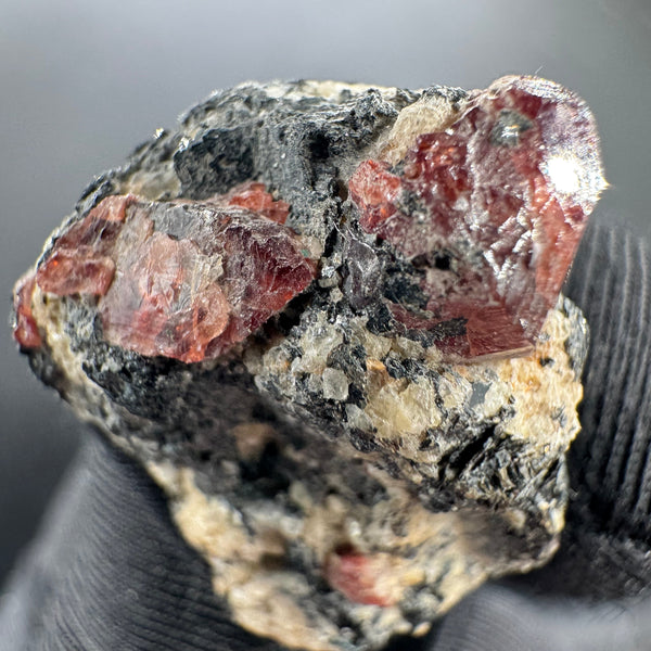 Red Zircon Specimen - 13g