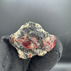 Red Zircon Specimen - 13g