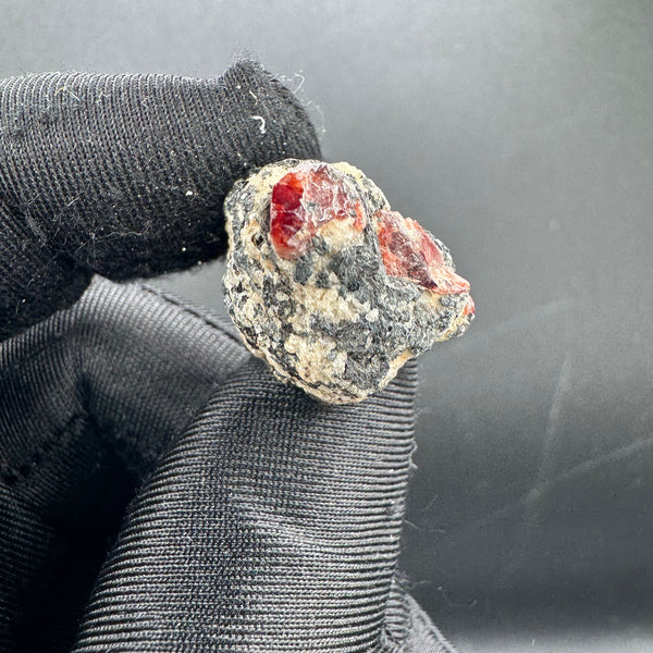 Red Zircon Specimen - 13g