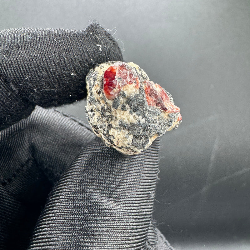 Red Zircon Specimen - 13g