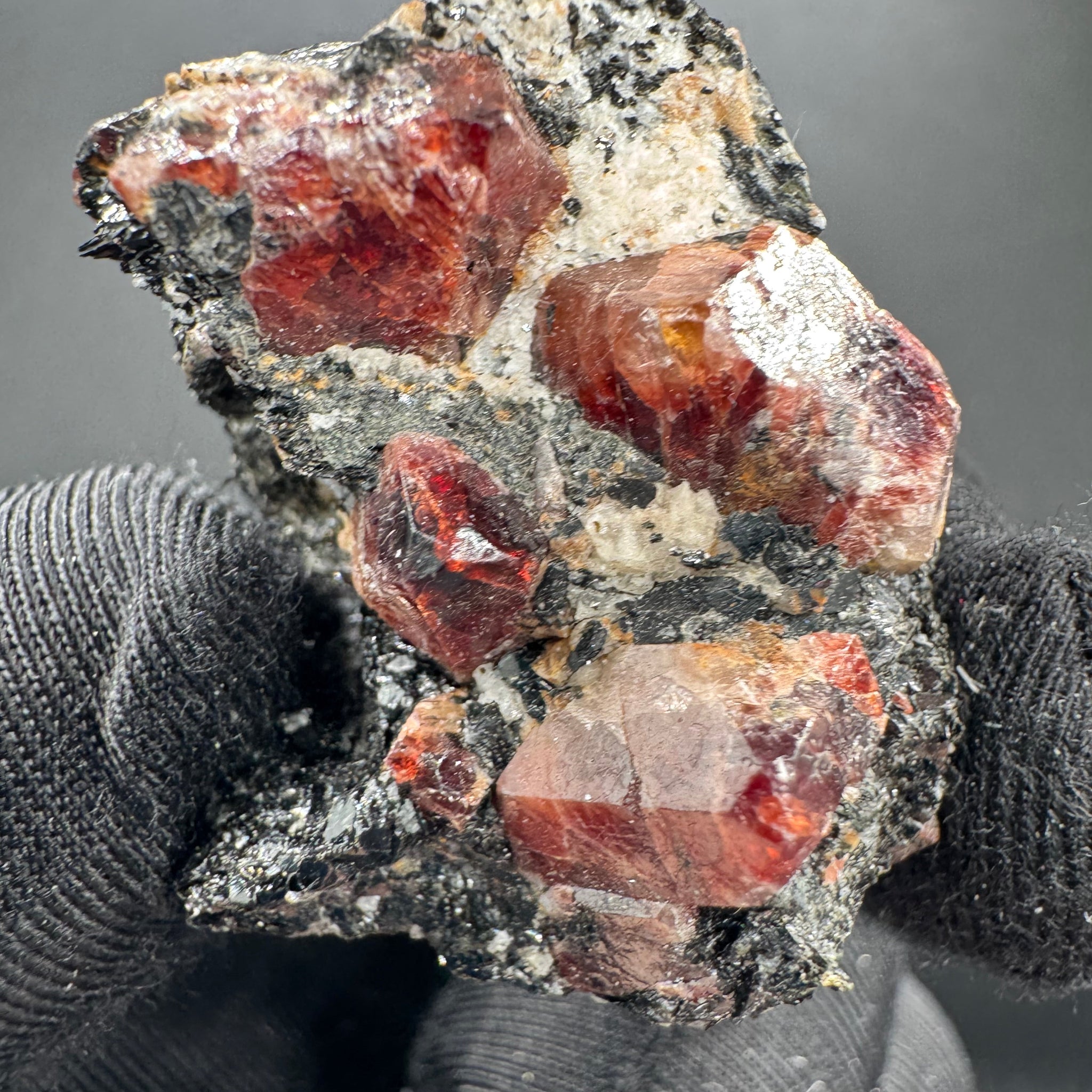 Red Zircon Specimen - 25g
