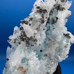 Gibbsite, Quartz and Pyrite Specimen - 718g