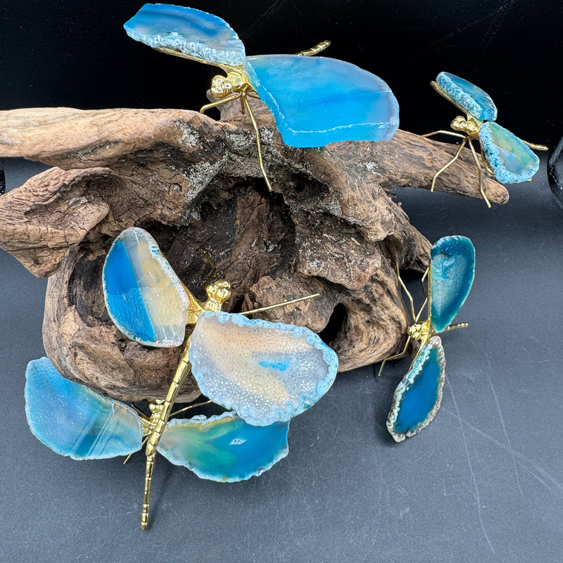 Agate Butterfly Crystal - Sold Individually