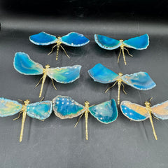 Agate Butterfly Crystal - Sold Individually