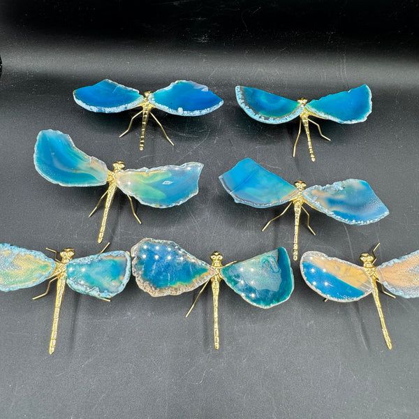 Agate Butterfly Crystal - Sold Individually