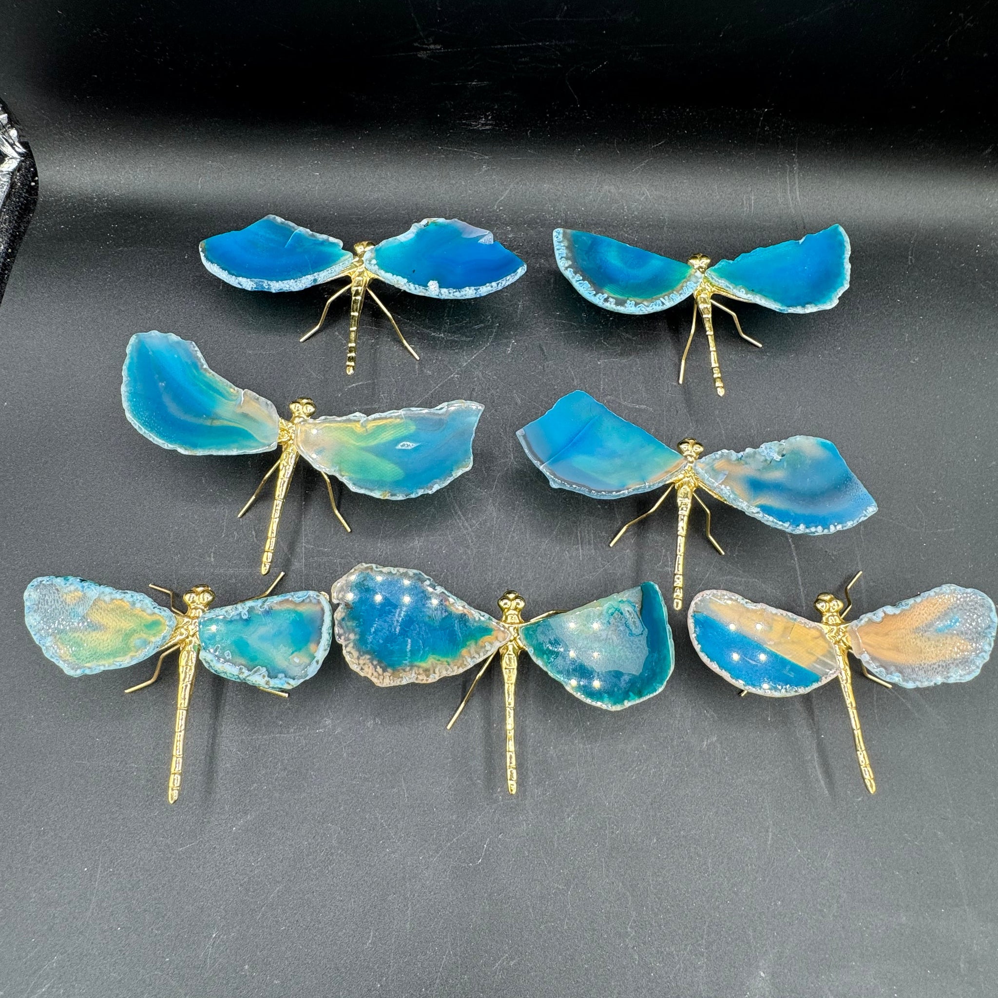 Agate Butterfly Crystal - Sold Individually