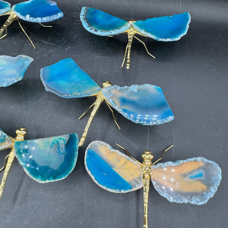 Agate Butterfly Crystal - Sold Individually