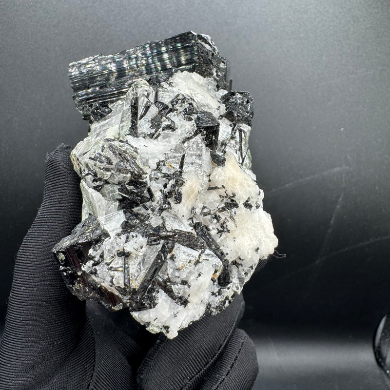 Black Tourmaline Specimen - 355g