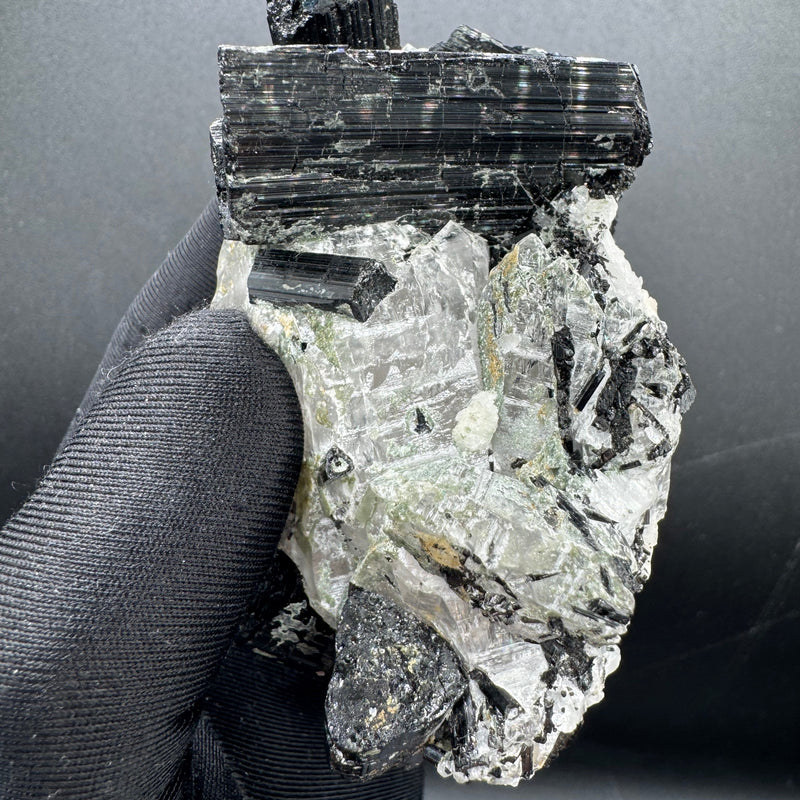 Black Tourmaline Specimen - 355g