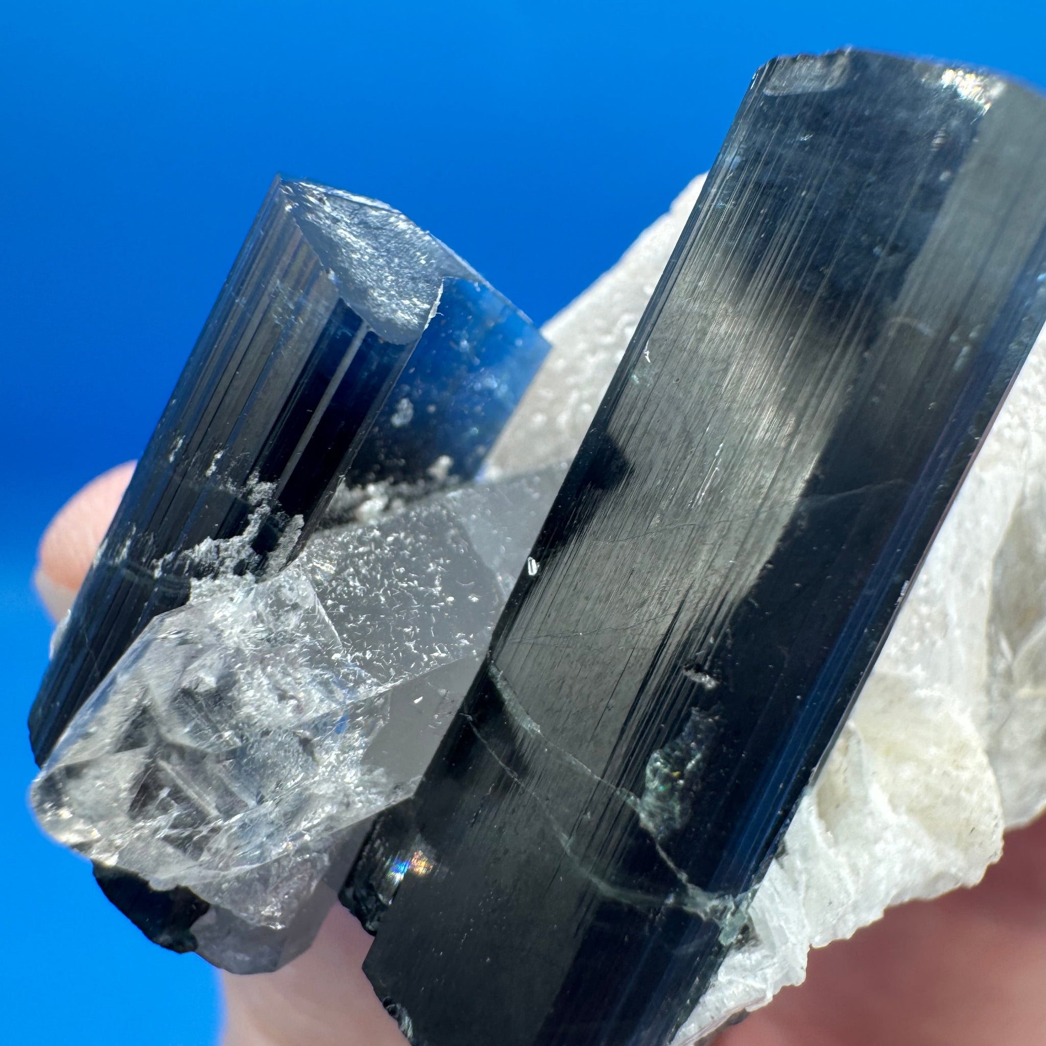 Blue Cap Tourmaline - 43g