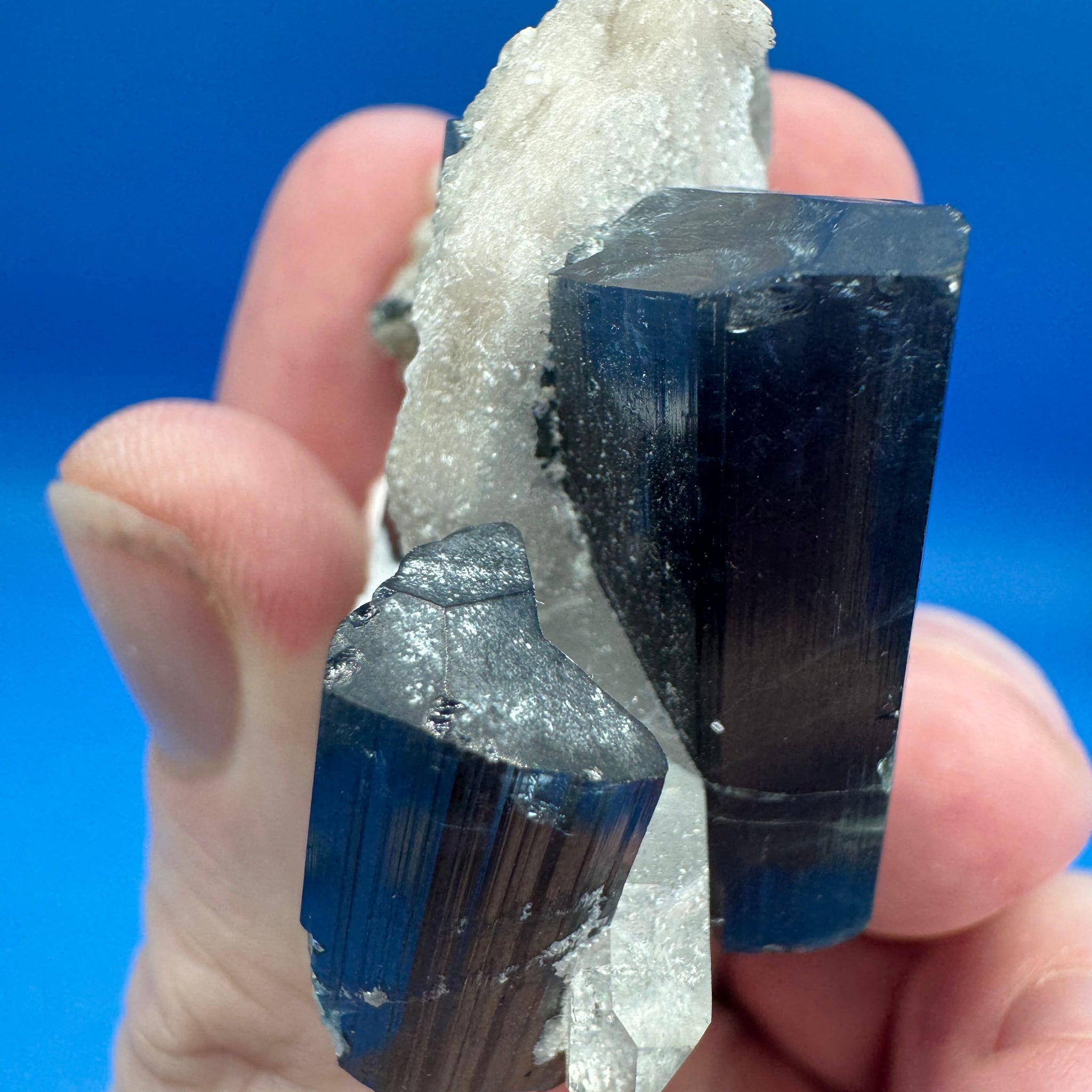 Blue Cap Tourmaline - 43g