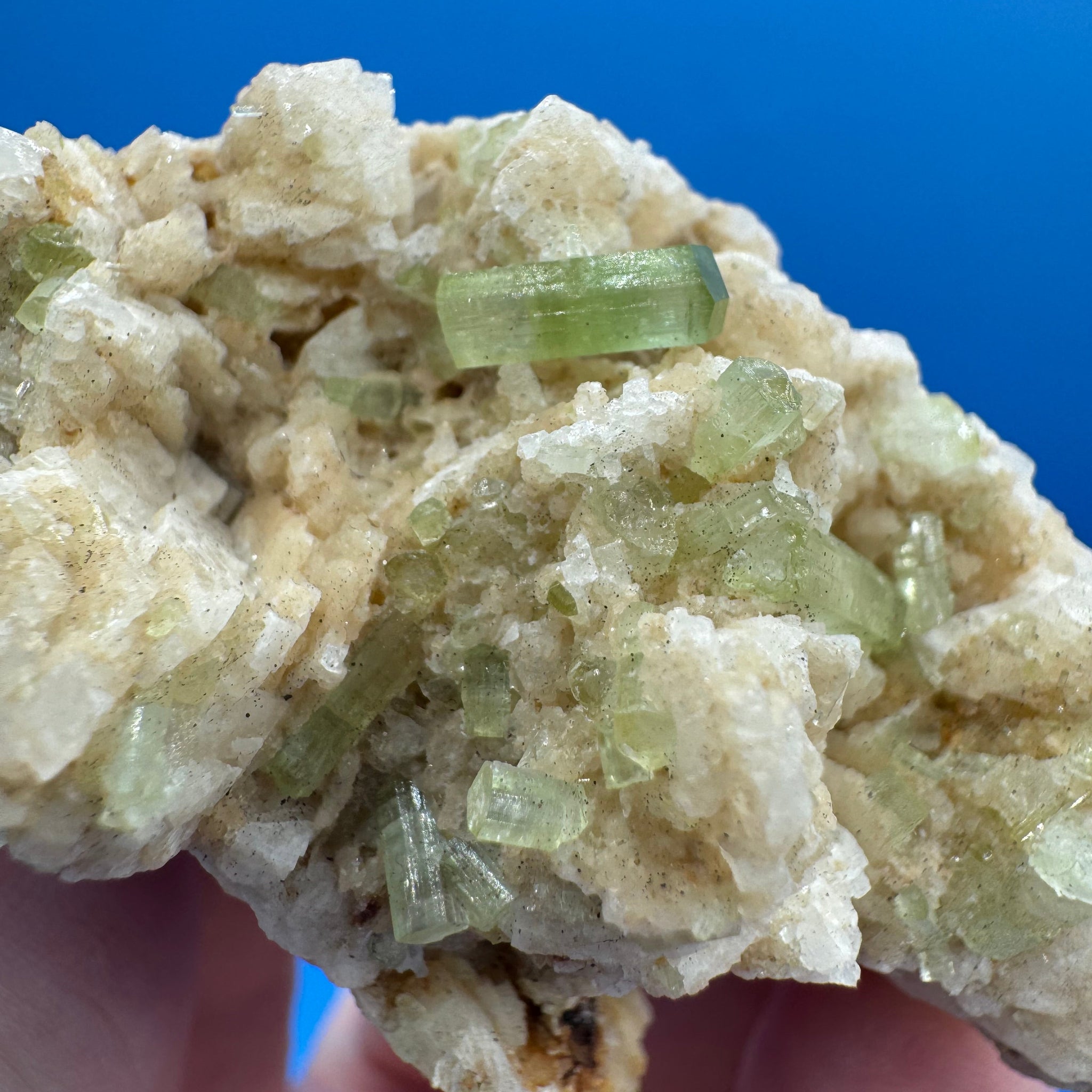 Green Tourmaline Specimen - 66g