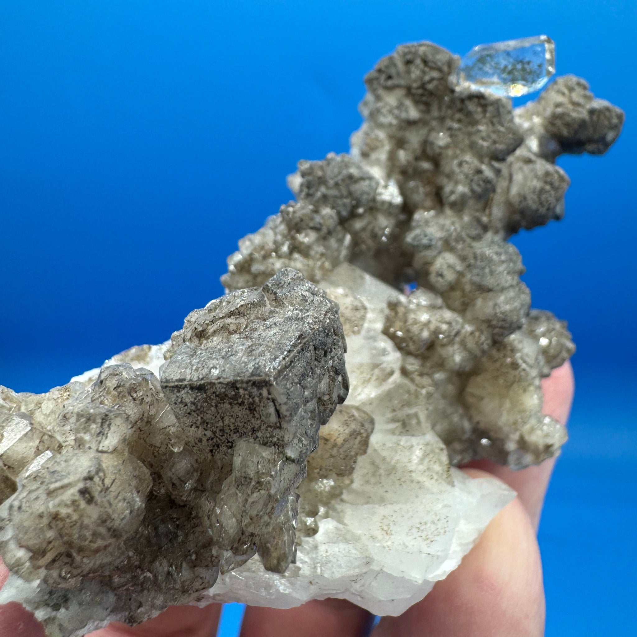 Pyrite and Quartz Specimen - 128g