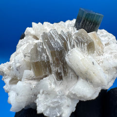 Green Cap Tourmaline Specimen - 73g