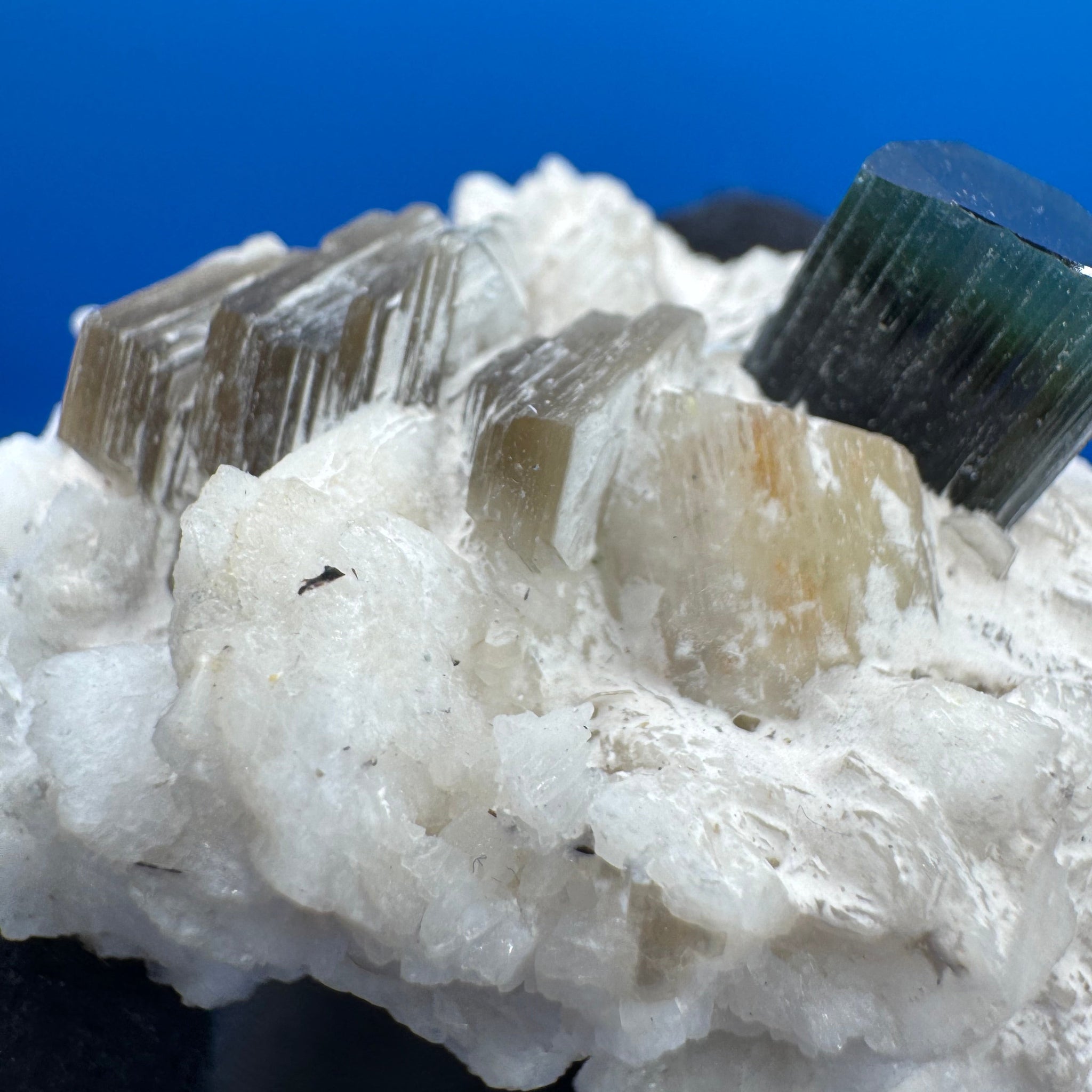 Green Cap Tourmaline Specimen - 73g