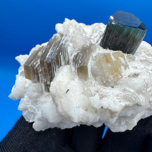 Green Cap Tourmaline Specimen - 73g