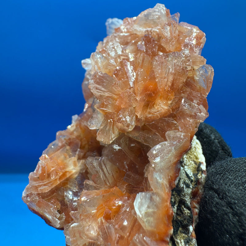 Red Heulandite with Stilbite – 44g