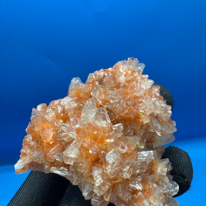 Red Heulandite with Stilbite – 49g