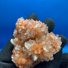 Red Heulandite with Stilbite – 49g