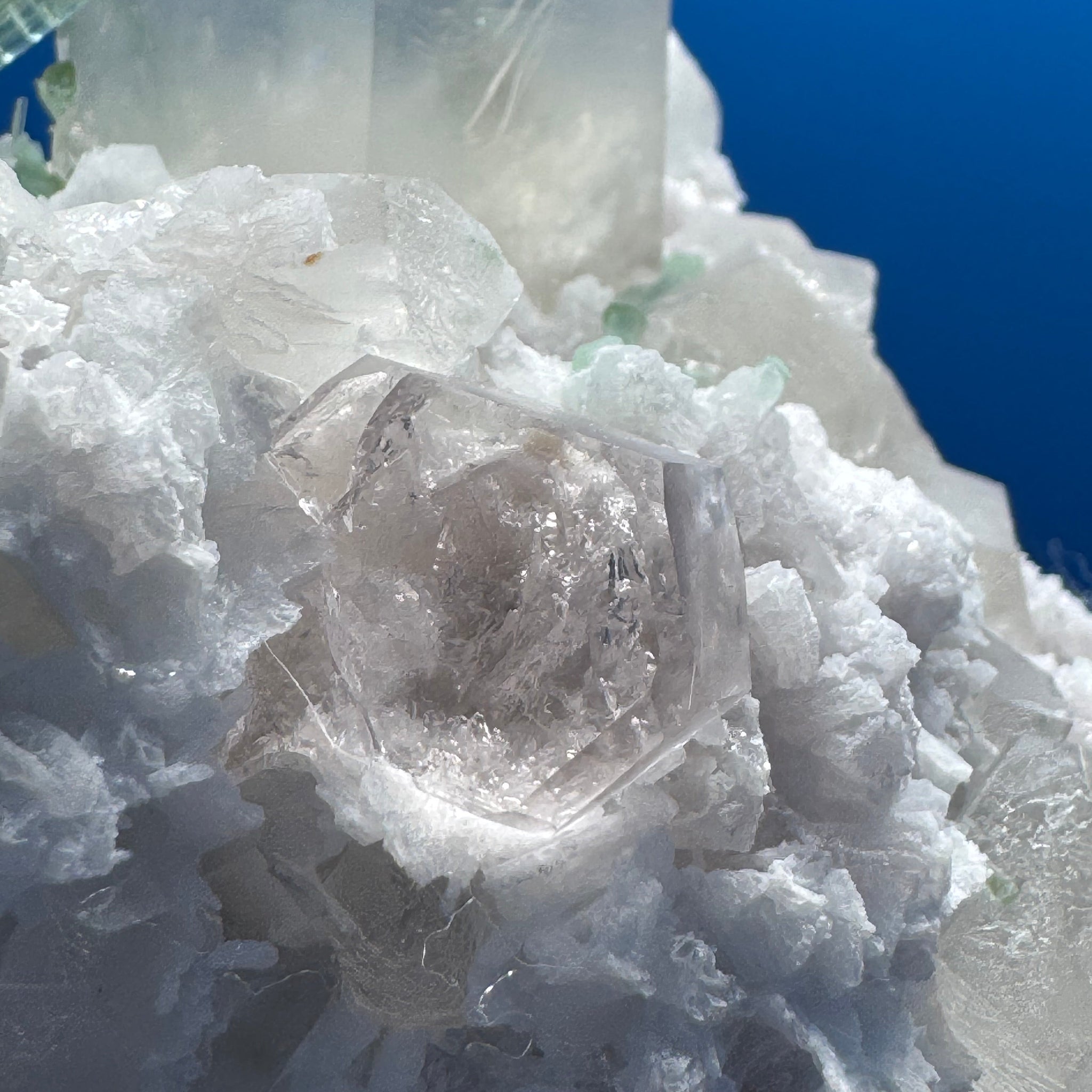 Morganite and Ttourmaline Specimen - 751g