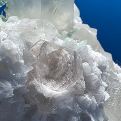 Morganite and Ttourmaline Specimen - 751g