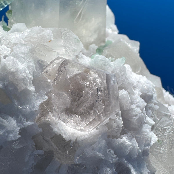 Morganite and Ttourmaline Specimen - 751g