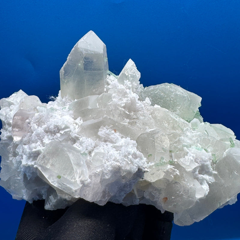 Morganite and Ttourmaline Specimen - 751g