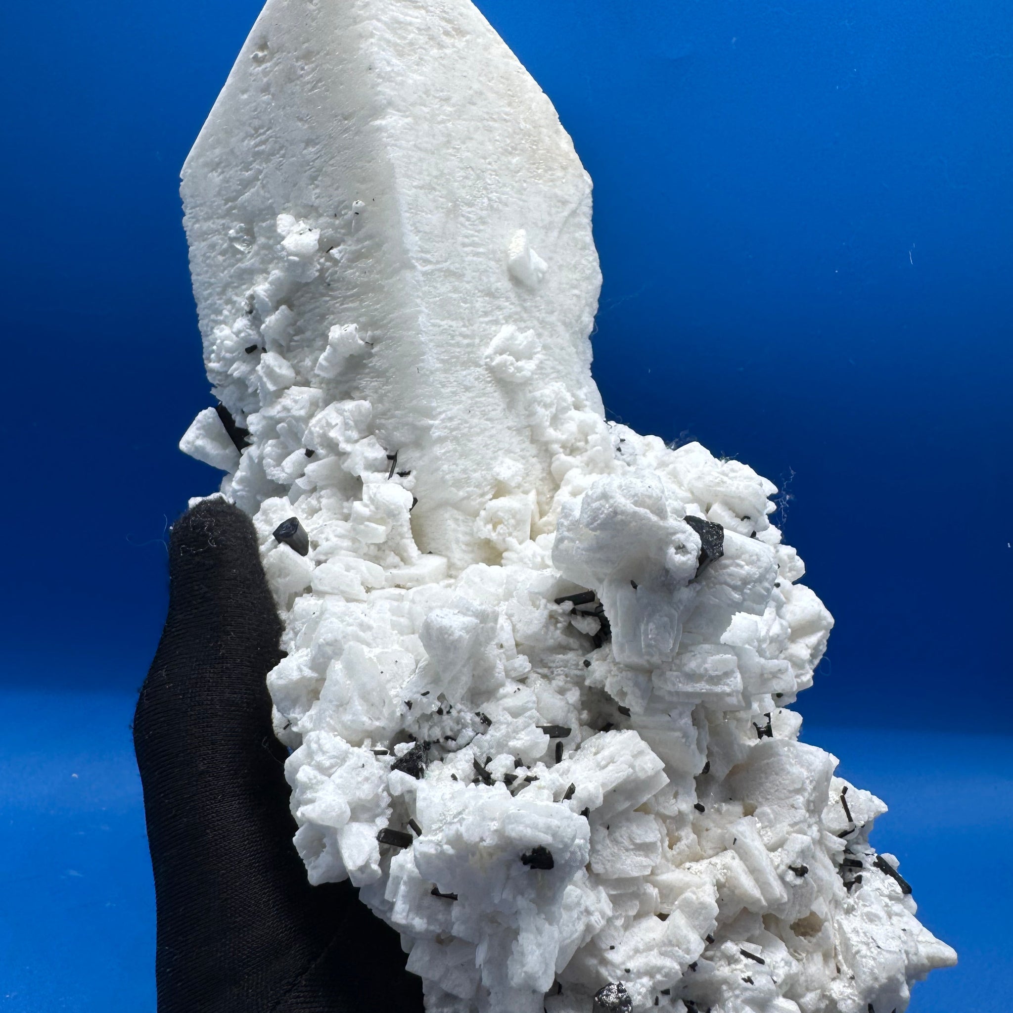 Feldspar and Black Tourmaline - 1526g