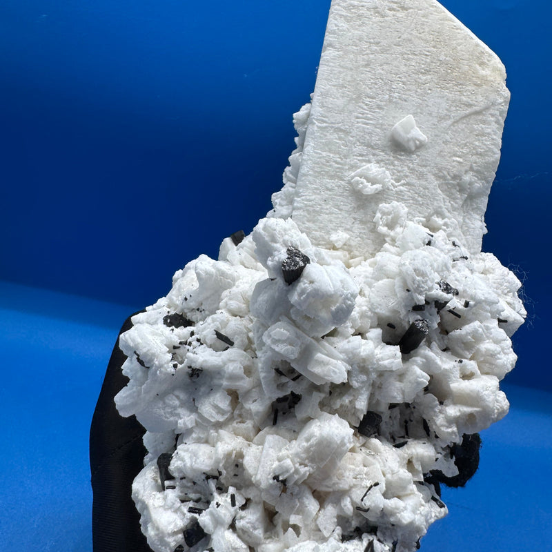 Feldspar and Black Tourmaline - 1526g